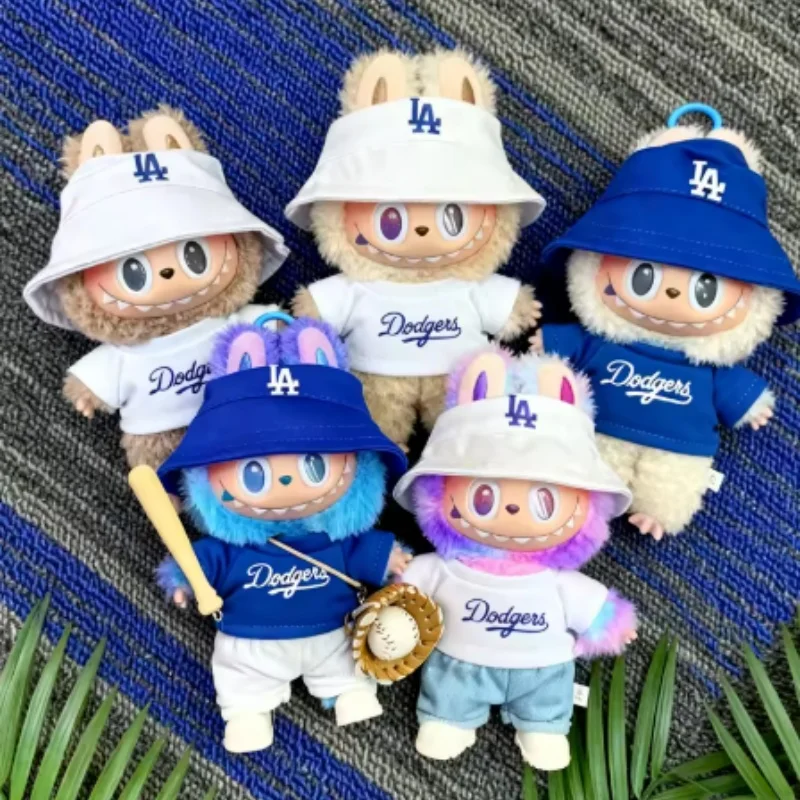 

Одежда для мини-кукол 15-17 см: наряд бейсболиста для Labubu, аксессуары для кукол, одежда для идол-спортсменов, подарок, украшение