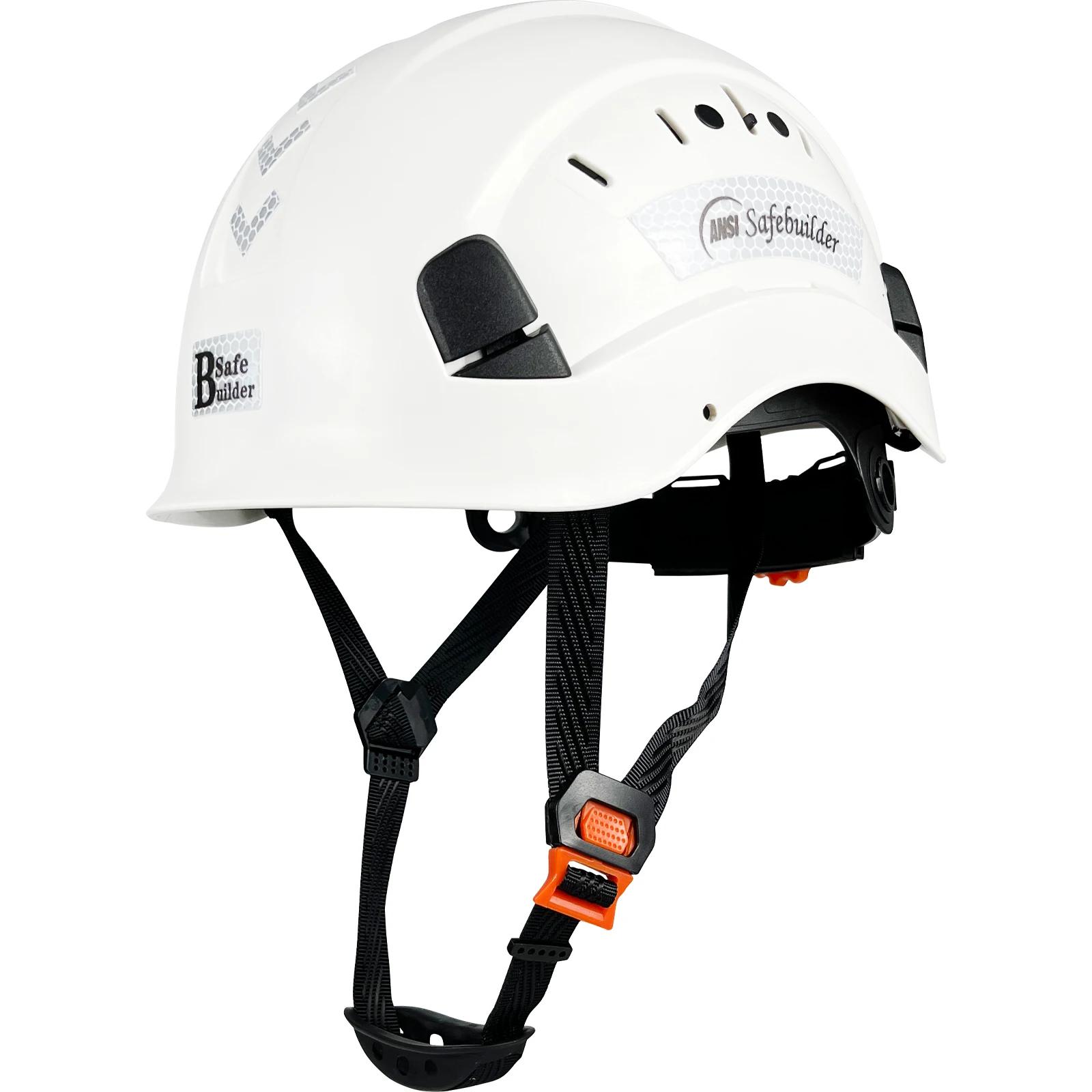 ANSI Construction Safety Helmet ABS Hard Hat Adjustable Ventilation System CE EN397 Hardhats Industrial Work Head Protection