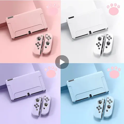Fundas Carcasa For Nintendo Switch OLED Swich Swith Joy Con Joycon Accessories Game Protection Case Cover Capa Etui Shell Funda