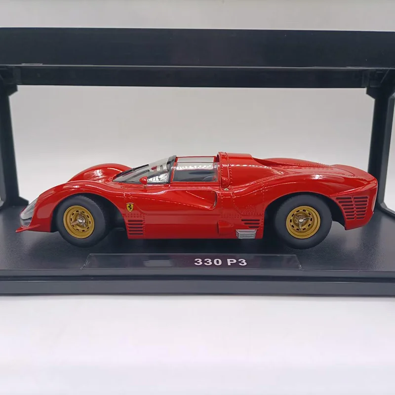 

Diecast Scale 1/18 330 P3 Sports Car Model Alloy Simulation Vehicle Model Toy Collection Display Decoration Birthday Gift