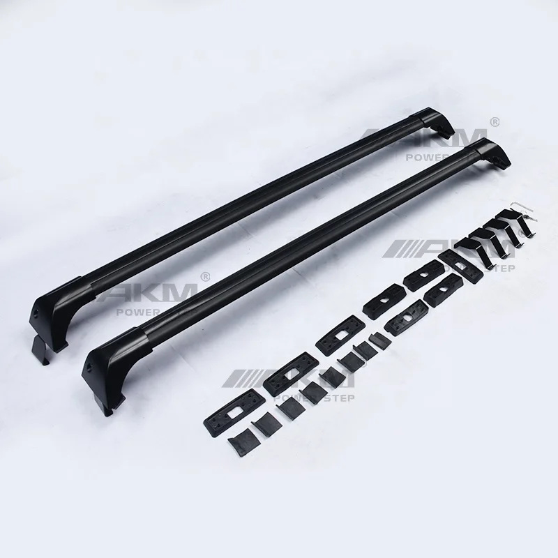 Customize various models aluminum alloy Universal Car Roof Racks Cross Bars For Sedan roof luggage racks black