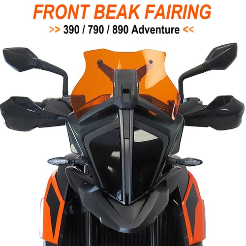 2021 accesorios Motor rueda delantera guardabarros pico nariz cono cubierta de extensión carenado de capó para 790 390 Adventure ADV 2019 2020