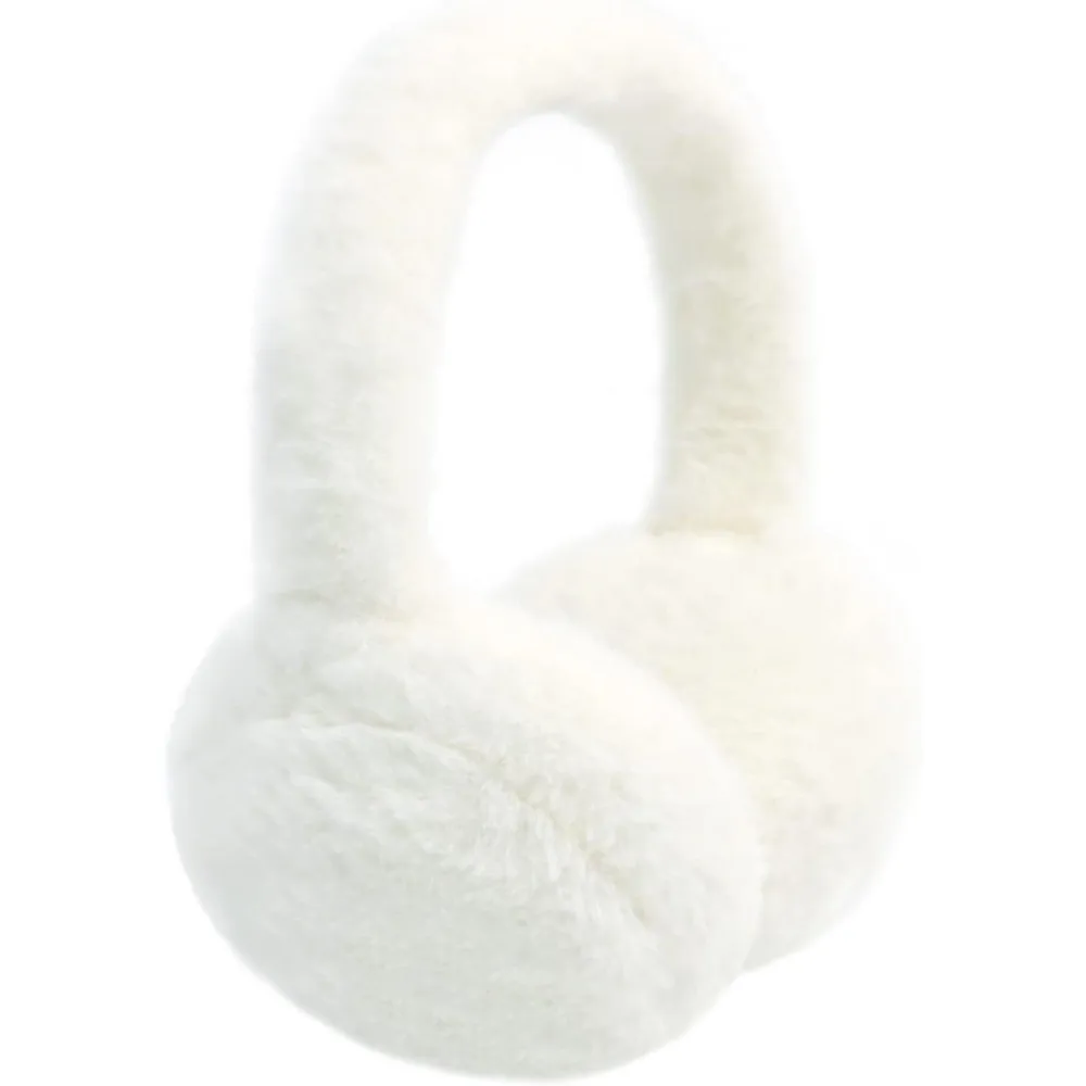 Protetores de ouvido infantis de inverno – aquecedores de ouvido dobráveis peludos fofos para meninos e meninas, faixa de cabeça para clima frio