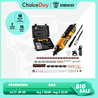 DEKO Rotary Tool Kit Power Hand Rotary Tools Mini for Wood/Metal, Electric Grinder Drill Machine