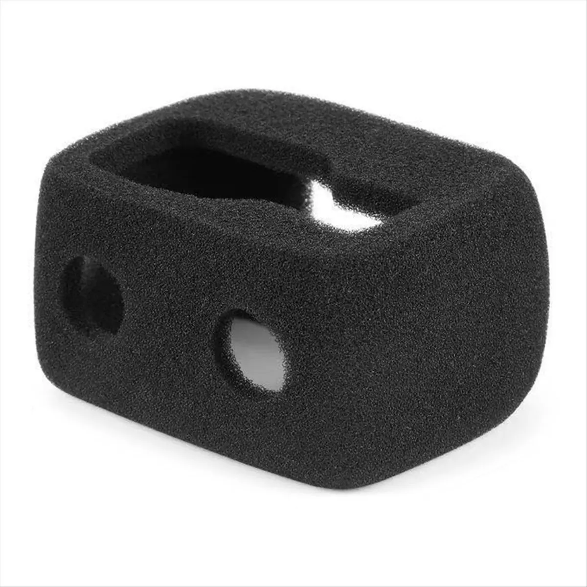 Delighted- Windslayer لـ Gopro12/11/10/9 غطاء رغوي للزجاج الأمامي الأسود غطاء مقاوم للرياح لملحقات Go Pro