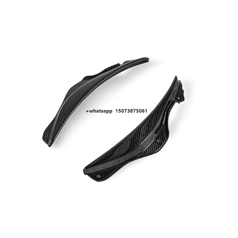 

OEM Style Dry Carbon Fiber Car Parts Front Bumper Attachment Lateral for SF90 2019-2022 Carbon Canards