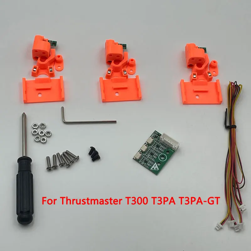 Simracing Game Hall Sensor Adapter Voor Thrustmaster T300 T3PA T3PA-GT Drie Pedaal Modificatie Accessoires SIM Racing Mod