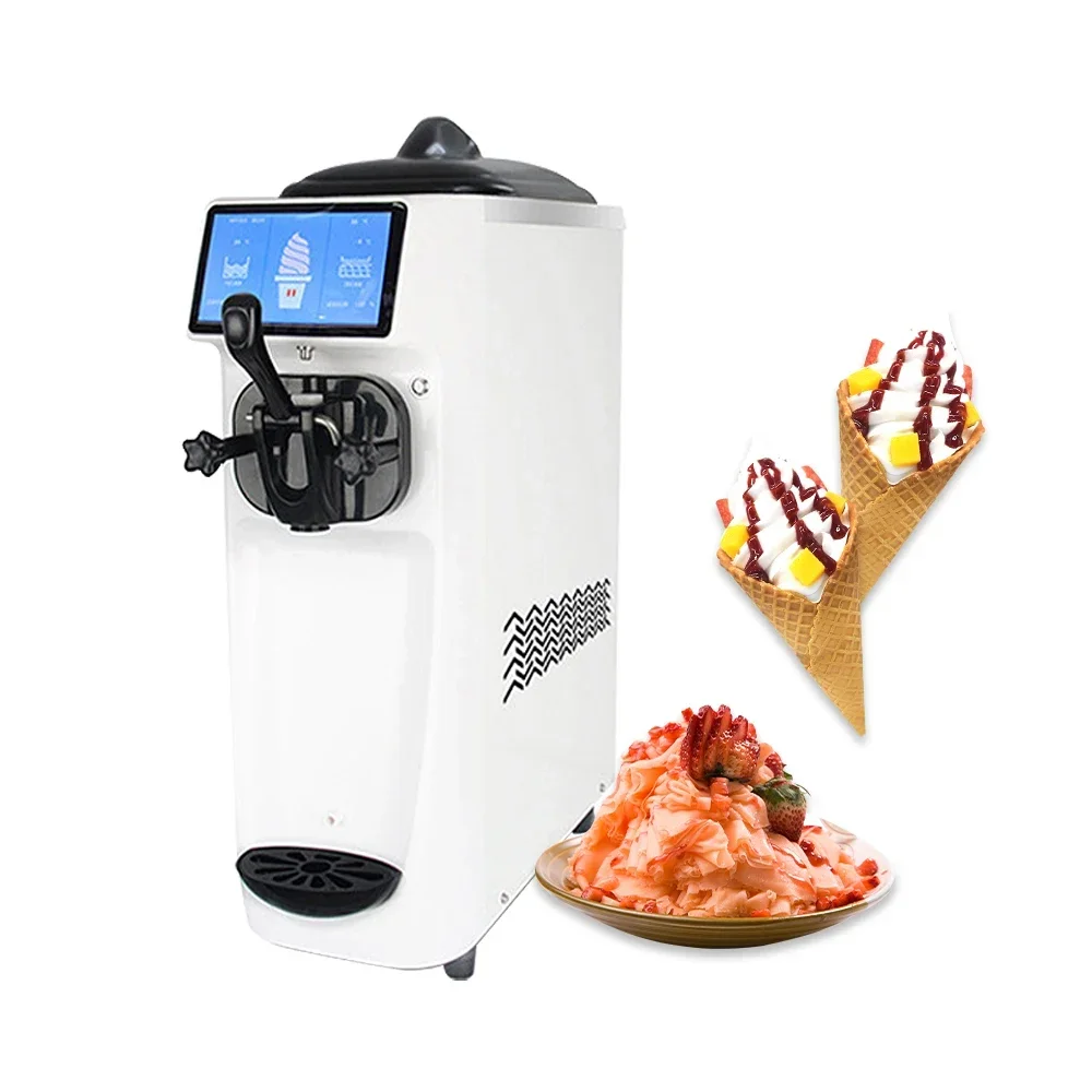 

Gold Seller Best Selling Factory Price Mobile Ice Cream Machine High Quality Ice Cream Makers 12-18L/H Soft Serve Ice Cream Mak