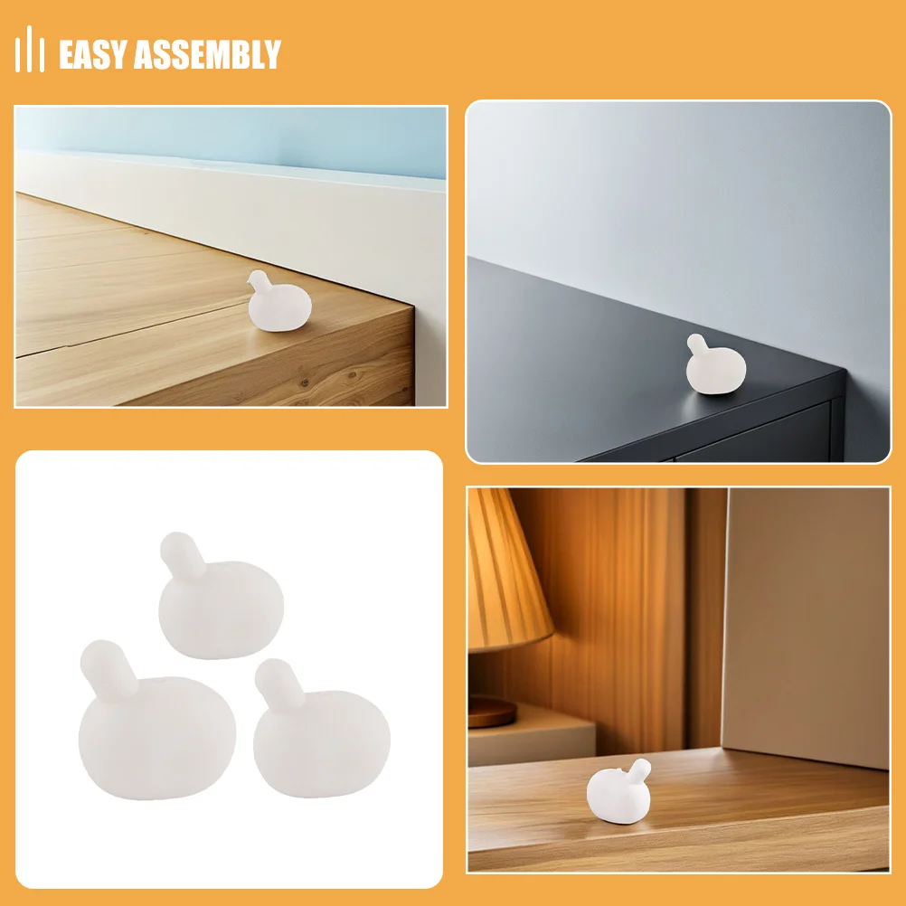 18pcs Bubble Blowing Inserts Silicone Squeeze Inner Ball Replacement For Kids Diy Project Durable Transparent Party Favors