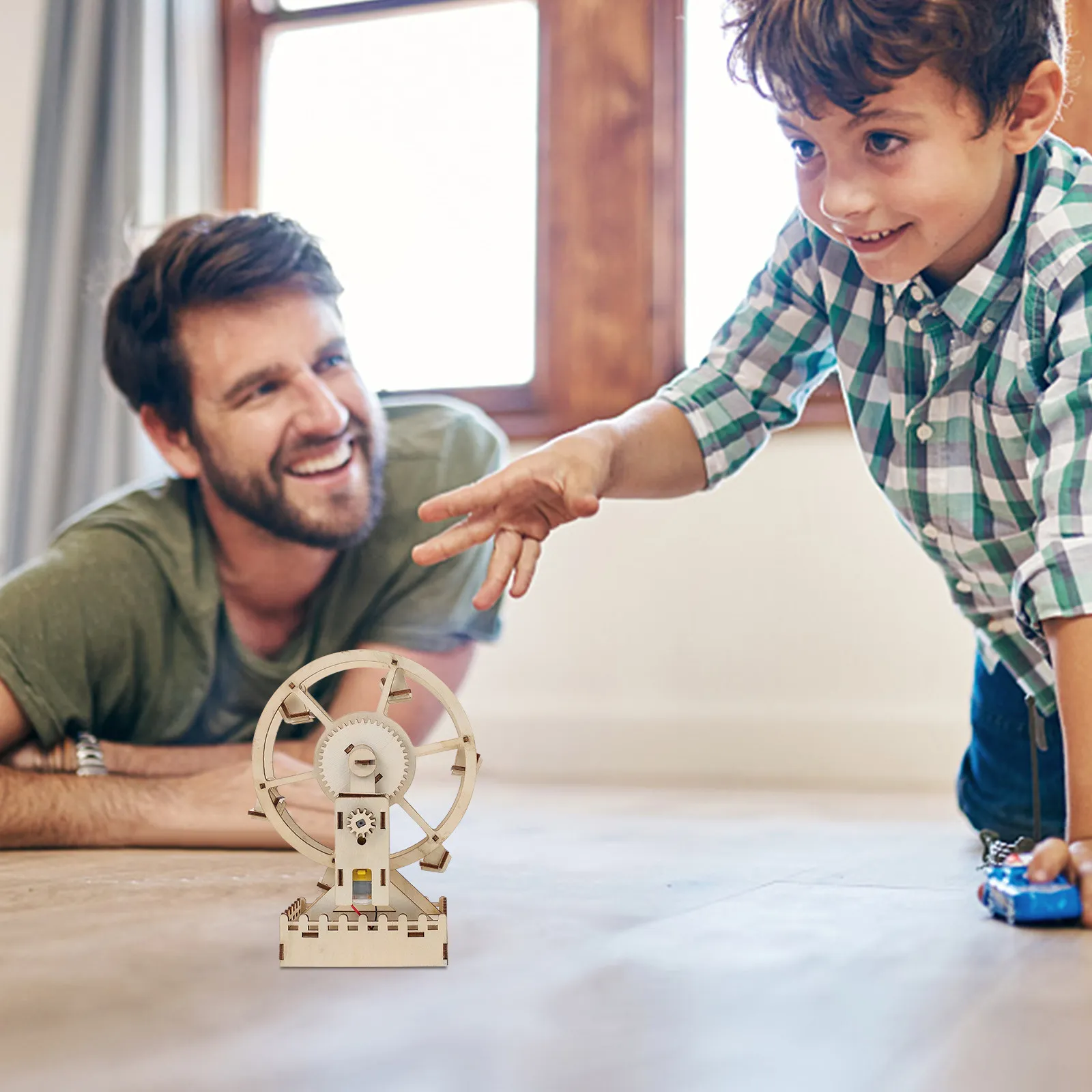 

2Sets Wooden Puzzle Kid Jigsaw Educational DIY Plaything Home School Cognitive Intellectual Development Scientific Machinery