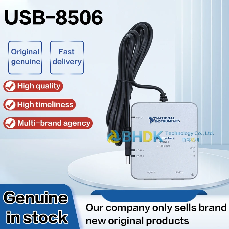 For USB-8506 National Instruments Isolated USB LIN Interface Real Time Bus Logging Automotive Body ECU Debug Tool