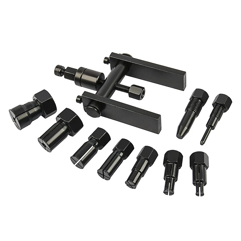 

Инструмент для снятия подшипников мотоцикла с двумя когтями, съемник подшипников, съемник с двумя когтями, набор инструментов для ремонта мотоциклов из 10 предметов, специальный набор мотоциклов