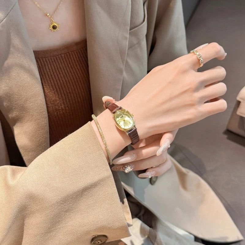 Classic trend women's watch light luxury elegant waterproof birthday gift quartz watch