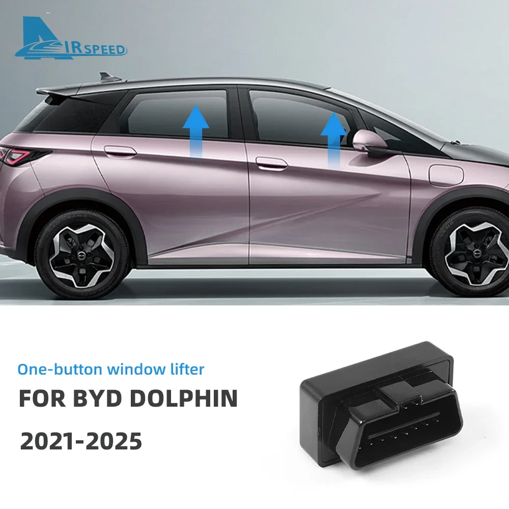 For BYD Seagull Dolphin 2023 2024 2025 Car Window Lifter OBD Modified One-Click Automatic Window Lifter Automotive Accessory