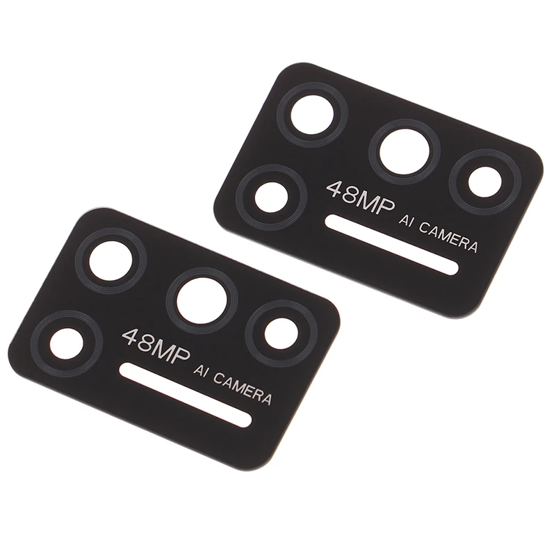 Phone Parts For UMIDIGI BISON Cell Phone Back Glass Camera Lens Flim Repair Accessories Cellphone Rear Back Camera Lens Cover