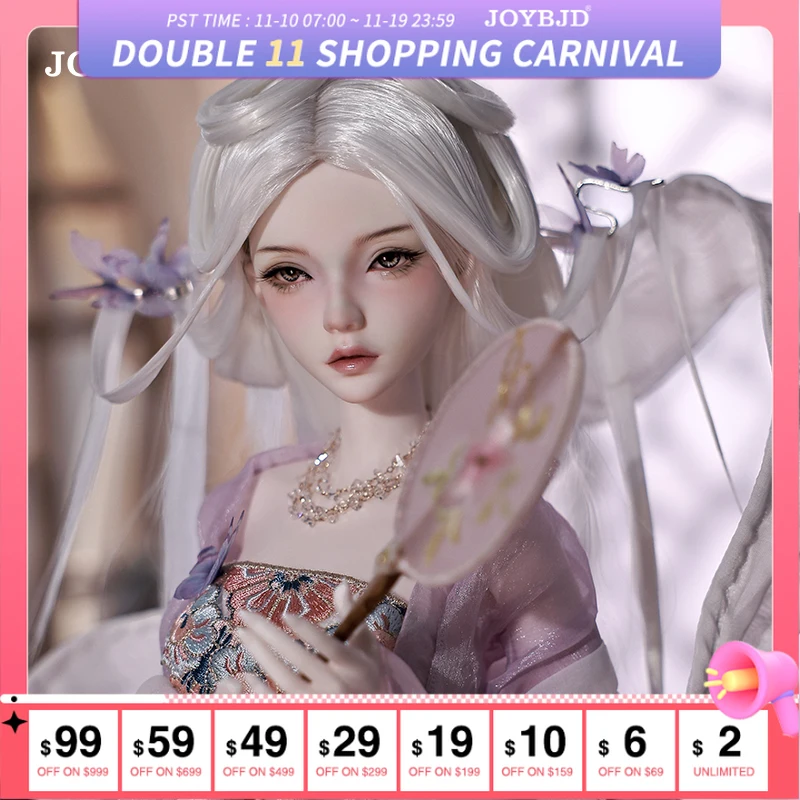 

Joybjd Sylph 1/3 BJD Doll Camille Body Faery Magic Fairy Fantasy Style Classic of Mountains and Seas Ball Jointed Dolls