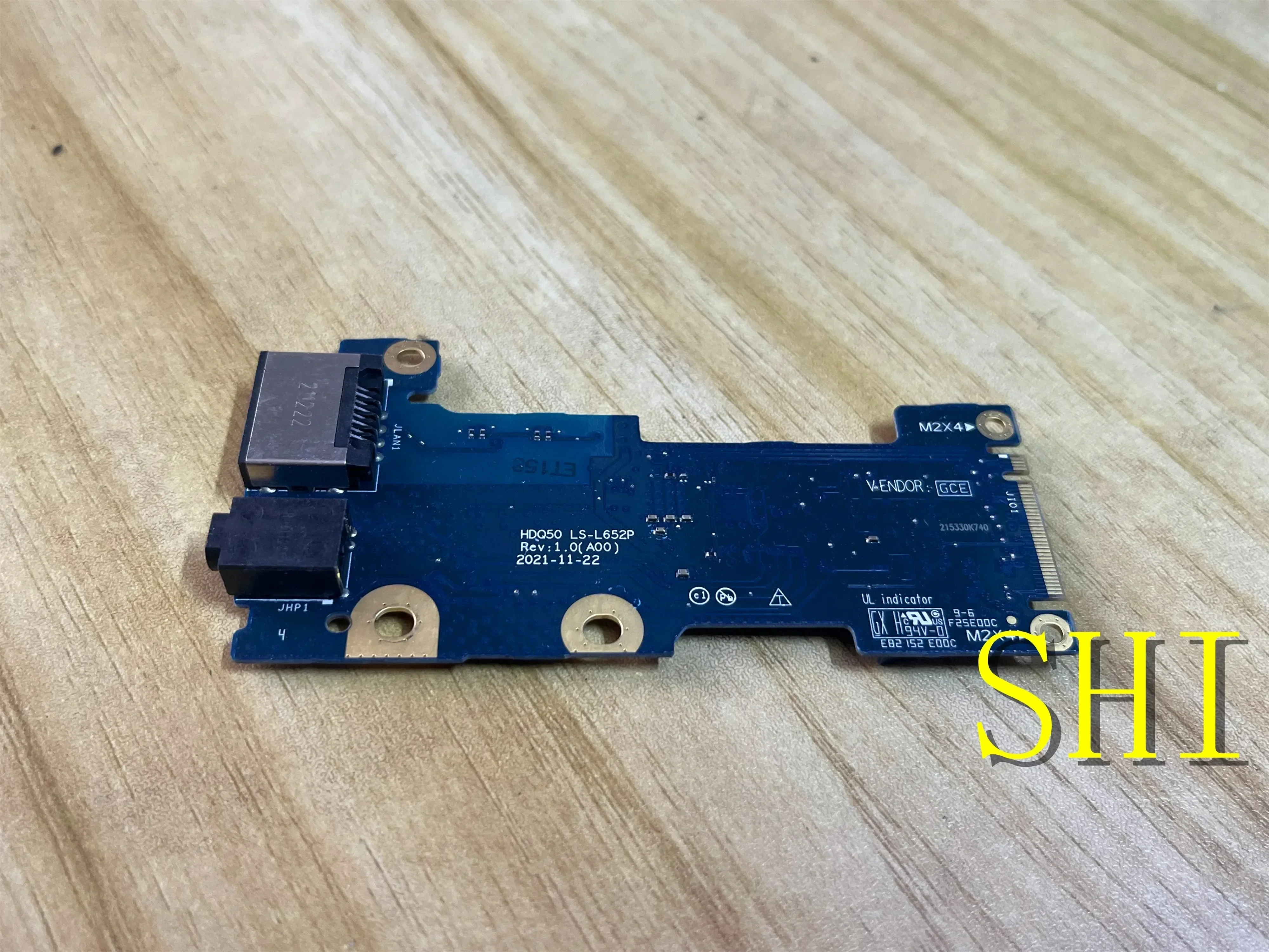 

LS-L652P Original For Dell G15 5520 5521 G16 7620 Audio Ethernet LAN PORT IO Board 100% Tested OK Free shipping