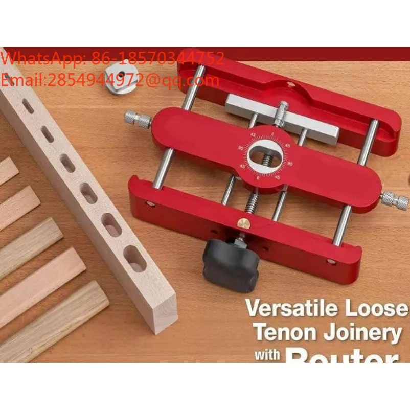 Portable Woodworking Drill Hole Locator Carving Machine Drilling Positioning Jig