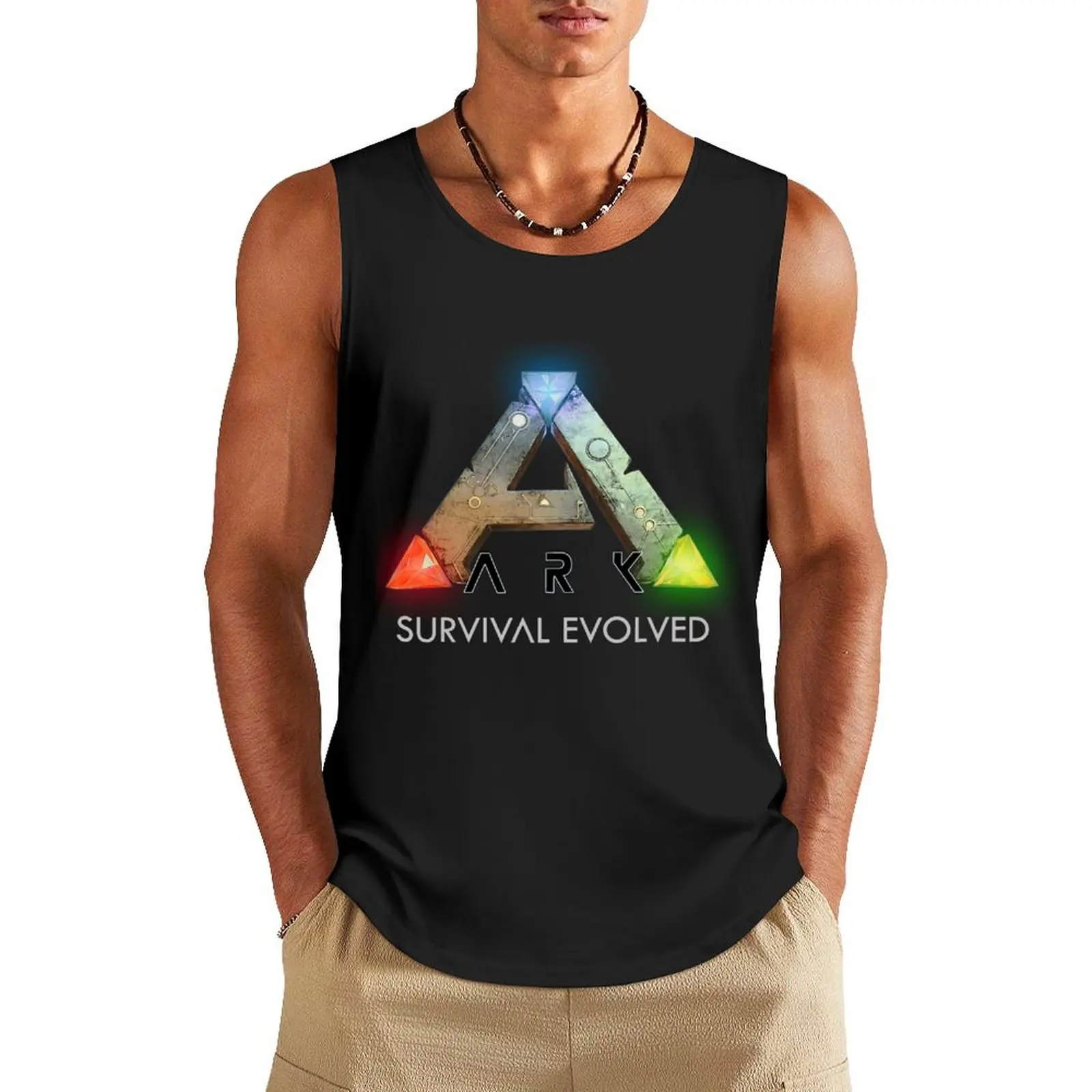 Ark Survival Evolved Tank Top anime Men's sleeveless t-shirt