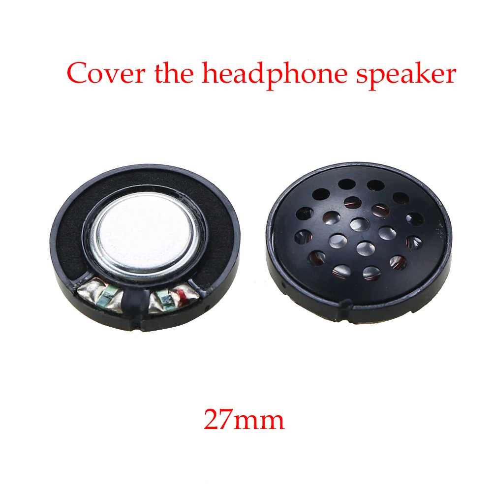 1 Piece 27mm 30mm 40mm 50mmWireless Headphone Speaker Driver Neodymium 112db HIFI Headset Horn Full Range Speakers