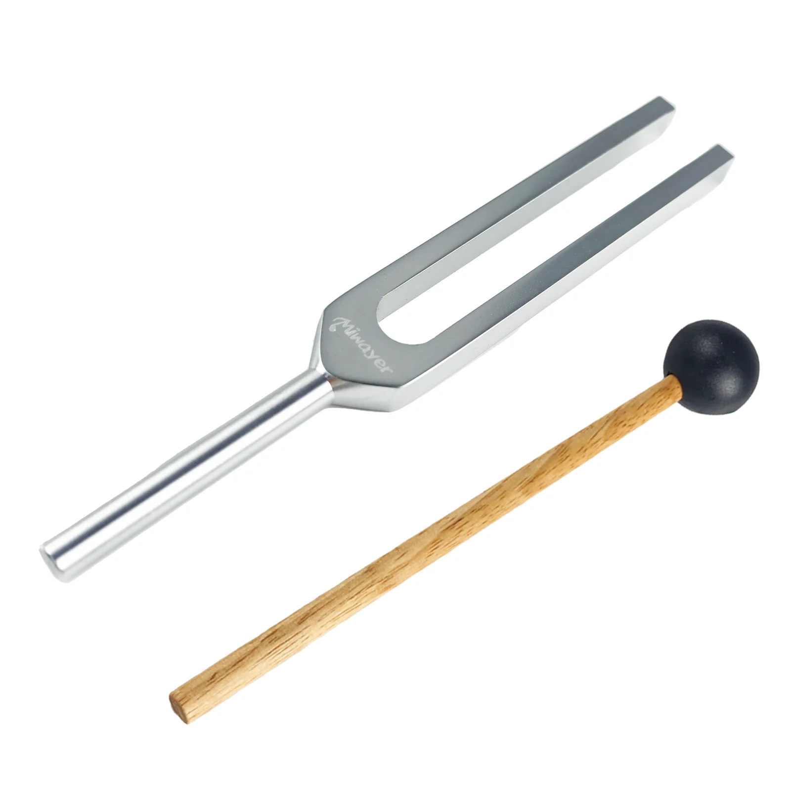 Miwayer 432Hz Tuning Fork Set with Mallet Bag Cloth, Sound Healing for Chakra Balance Stress Relief Relaxation view 6