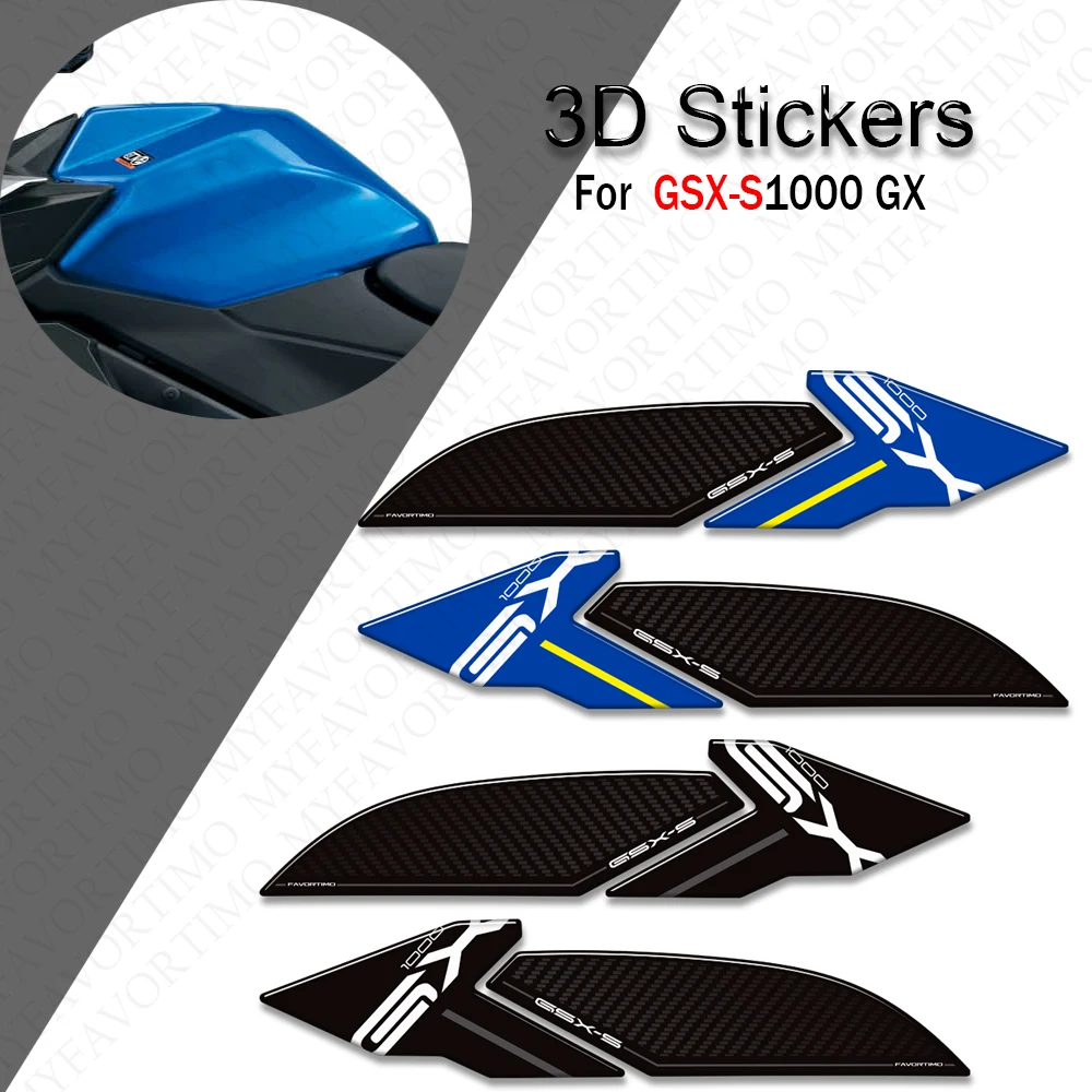 Motorcycle Tank Pad Fuel Oil Protector Stickers Decals 2024 For Suzuki GSX-S 1000 S GX GSX-S1000GX GSX S1000 GSX-S1000