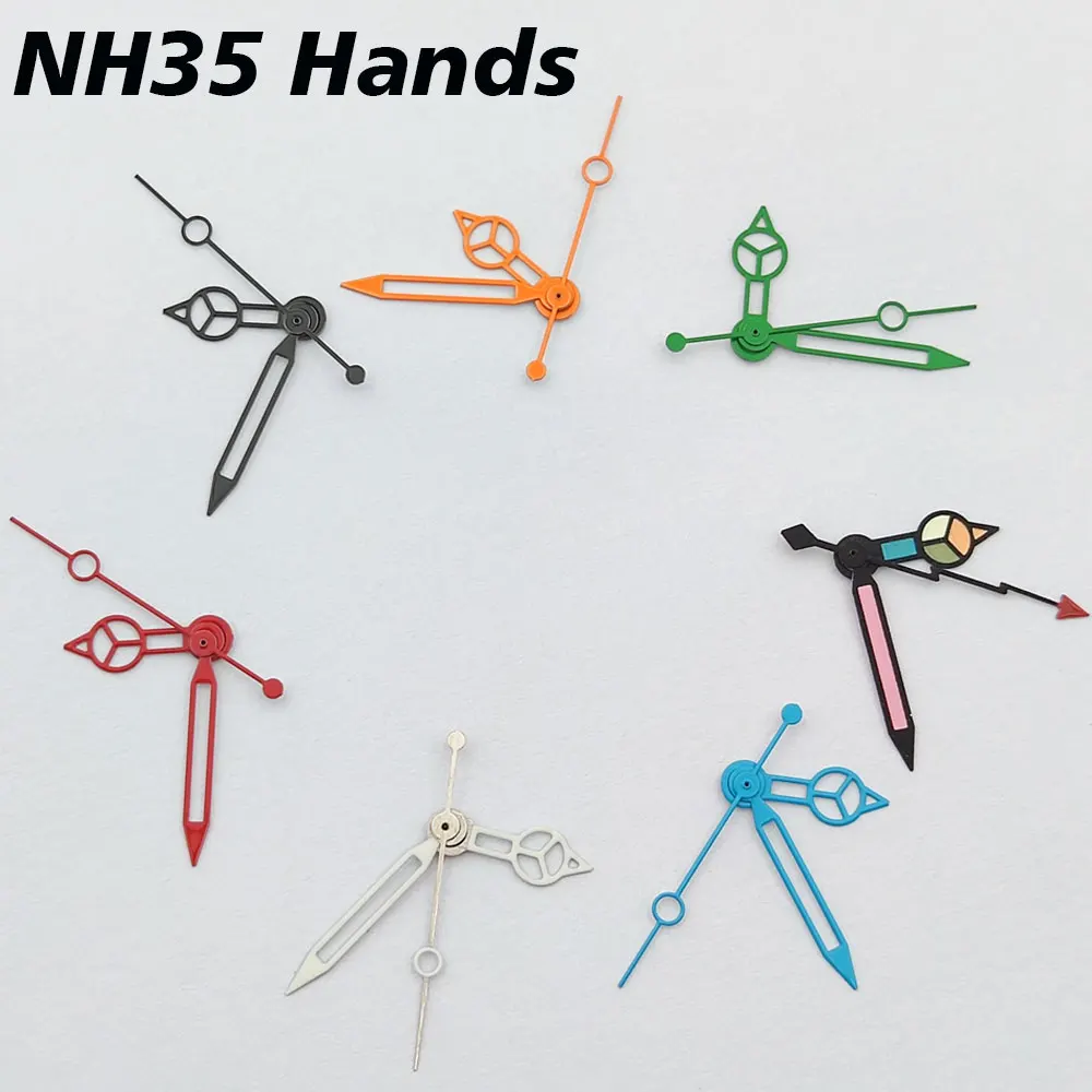 NH35 Hands Hollow Hands Available in Multiple Colors for NH35 NH36 4R 7S Movement Mercedes Benz Watch Hands Watch accessories