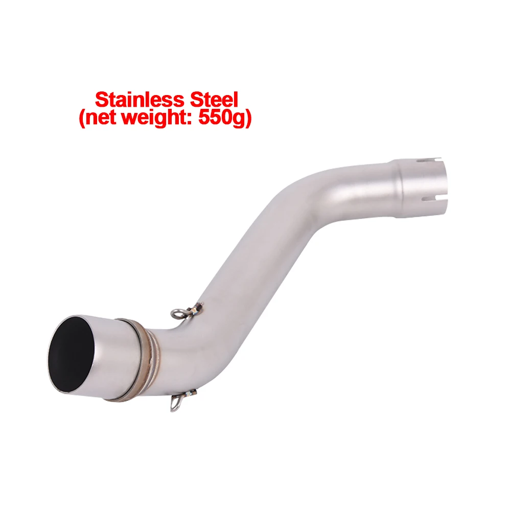 

Slip On For CFMOTO 700MT 2025-2026 Motorcycle Exhaust Muffler Middle Link Pipe Tube Stainless Steel