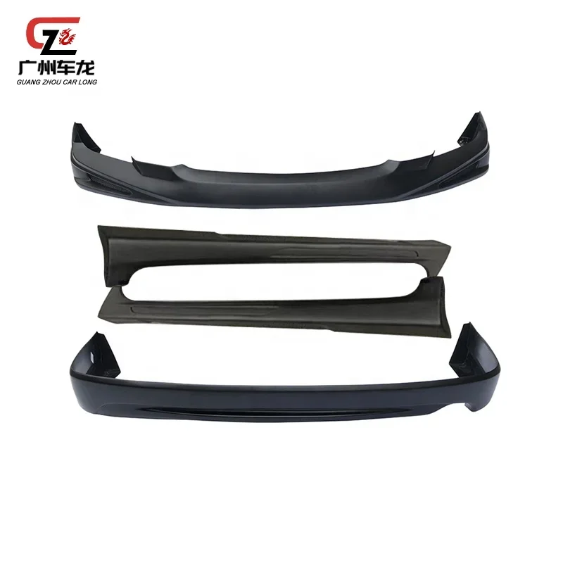 ABS Plastic Body Kits Front Bumper Lip Rear Lip Side Skirt  for Toyota Camry 2006-2008 Car Exterior Accessory Kit Parts