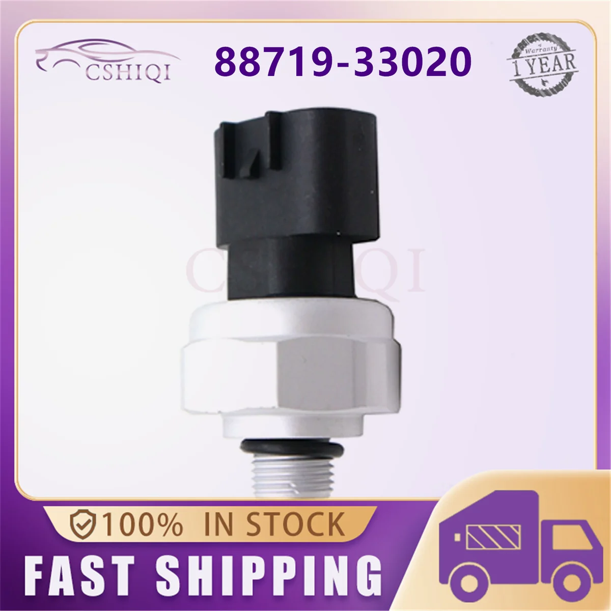 88719-33020 A/C Air Conditioning Pressure Sensor Switch For Toyota Corolla Camry Yaris Prius Land Crui Scion 8871933020