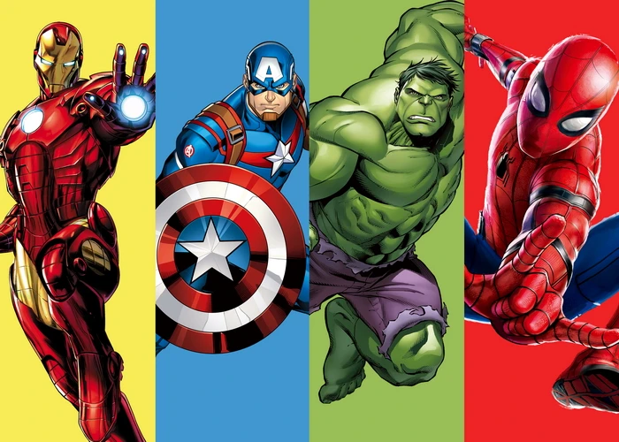 Superhero Photo Background Boy Birthday Party Super City Cospaly Photography Cake Table Decoration Studio Booth Props