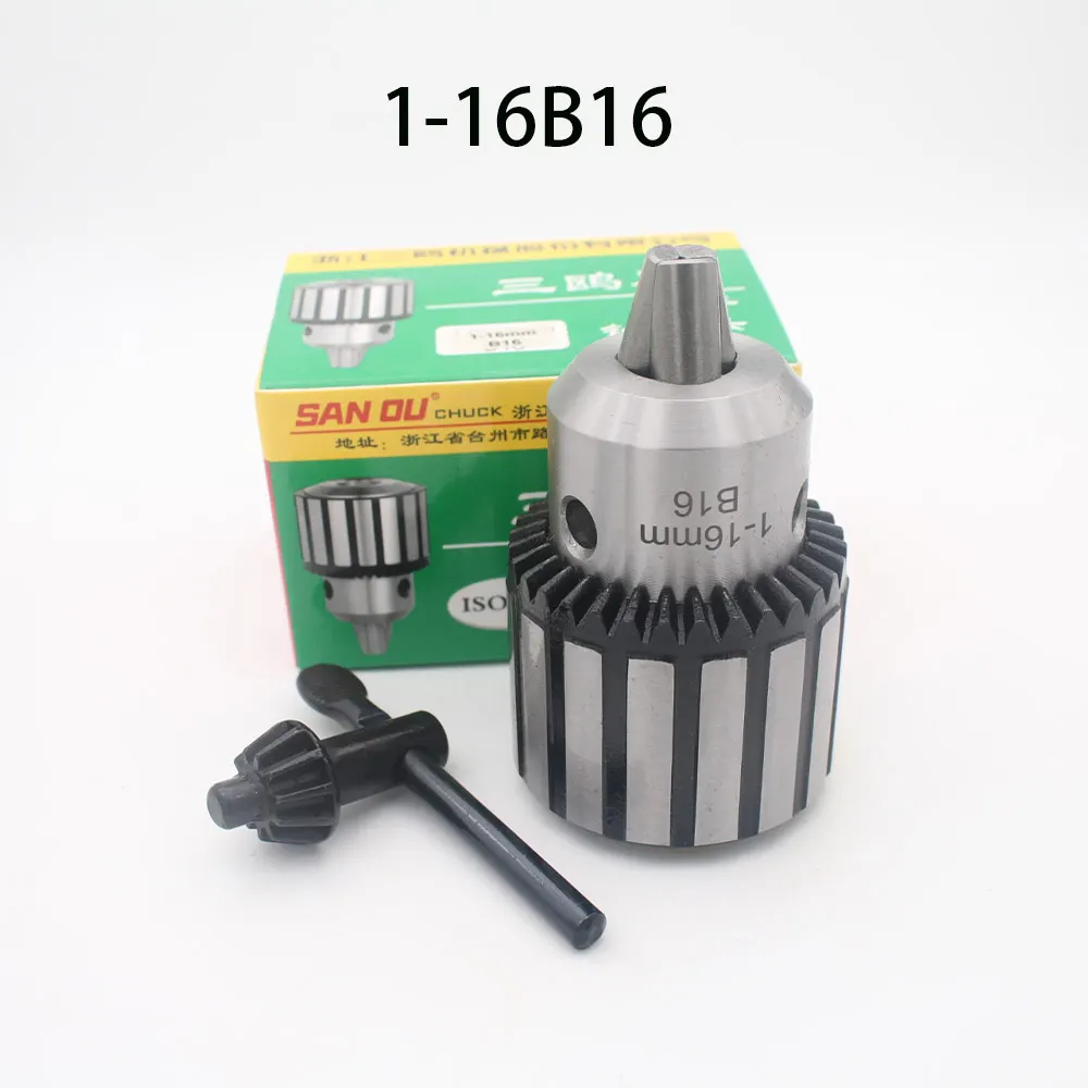 Mandril de broca para abridores de fixação, UNF B10 B16 B18 B22, 0,6-6mm, 3-16mm, 0,5-13mm, 1-13mm, 1-16mm, 5-20mm, 3/8-24, 1PC