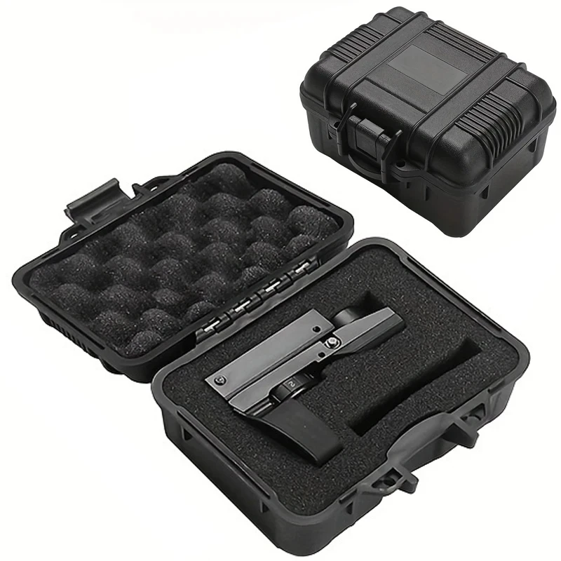 1pc Box With Anti-shock Foam - Can Be Used For Outdoor Storage Of Some Fragile Items, Cameras, Binoculars, Small Tools