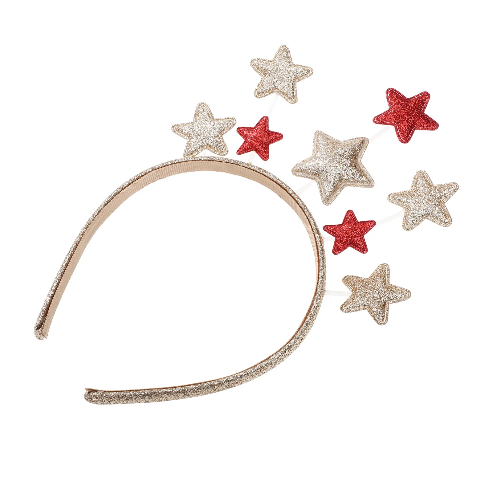 

Christmas Kids Headband Star Hair Hoops Xmas Hair Band Graceful Style Enhances Sweet Temperament Ideal for School Celebrations