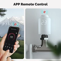 MOES TRV Tuya ZigBee Thermostatic Radiator Valve SmartLife Wireless Remote Heating Temperature Controller Alexa Voice Control - Image 3
