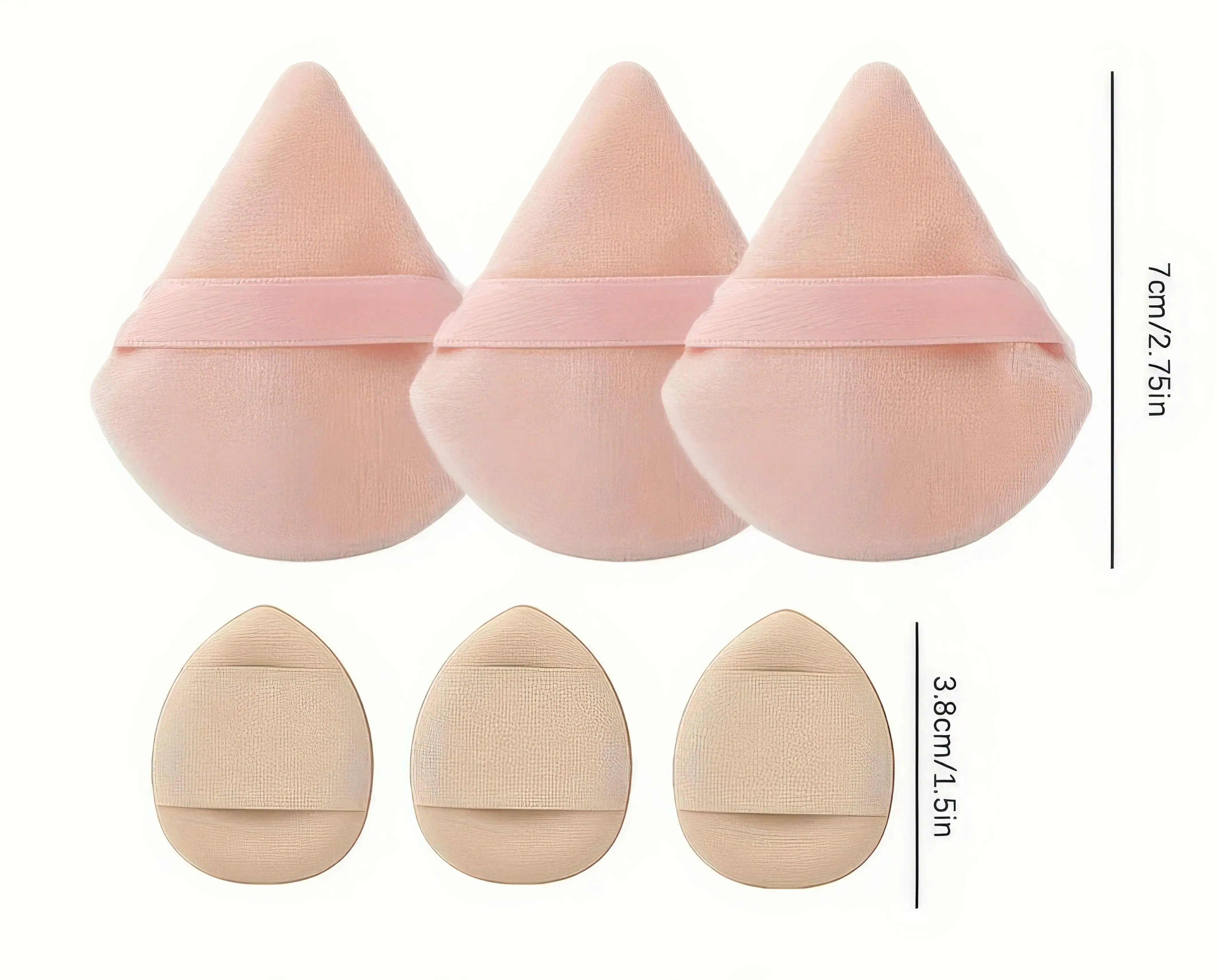 مجموعة إسفنجة مكياج احترافية مكونة من 12 قطعة وبودرة منتفخة، وسادة ومنفثات البودرة السائبة، إسفنجة خلط وتفاصيل صغيرة، خالية من اللاتكس، متعددة الاستخدامات #5