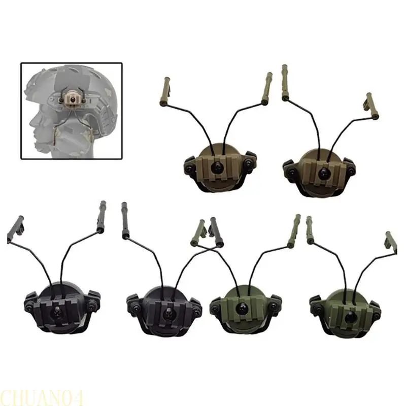 

A1A2 Tacticals Headset Adapter Helmet Rails Adapter for Helmet Rail 19-21mm Suspension Headphones Bracket Holder