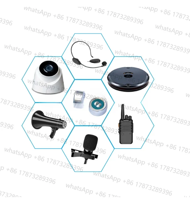 9745 High Sensitivity Headband Clamp Mic, Low Noise Anti Interference Mic Core, Long Range Pickup Microphone 10Pieces
