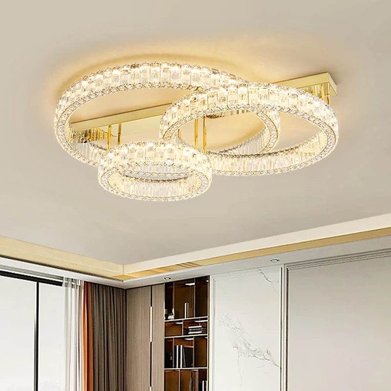 Decoración nórdica para el hogar, decoración para salón y dormitorio, lámpara Led, luces de techo para habitación, lámparas para sala de estar, iluminación interior, lámparas