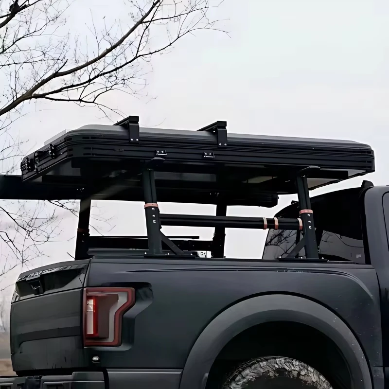 High-quality four-season waterproof roof tent, suitable for outdoor camping of car SUVs, with fast automatic opening function