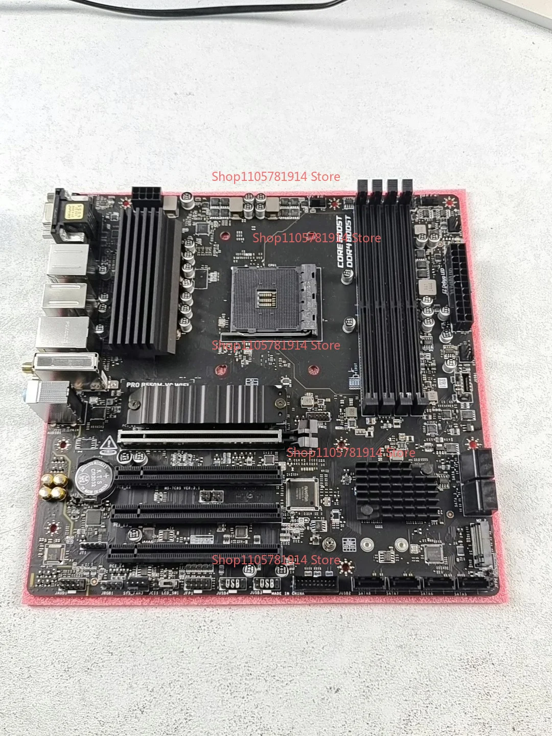 For MSI B550M -VC WIFI Main Board, AM4 Interface, Support 5700X/5600/5500X, DDR4 Four Slots