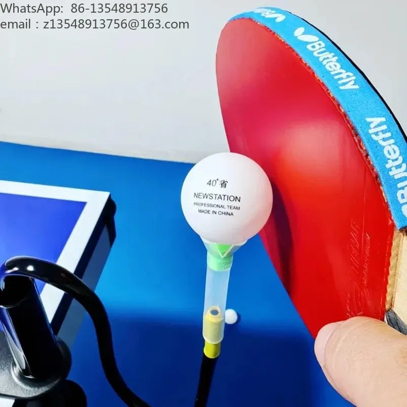 Table Tennis Trainer Tray Portable Ping Pong Practice Tool for Solo Training Indoor Sports Equipment Adjustable Ball Return