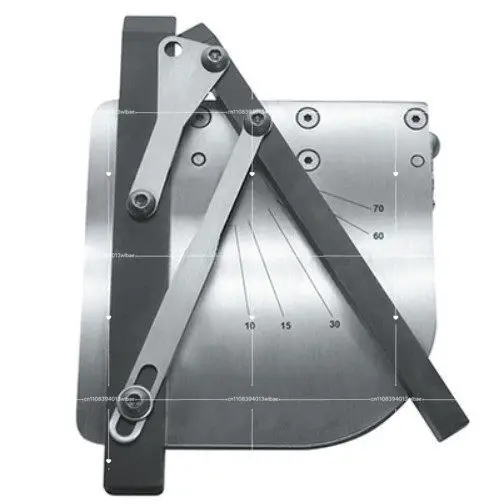 Auxiliary Tool for Sheet Metal Bending Press Brake Front Support Magnetic Angle Positioning Artifact