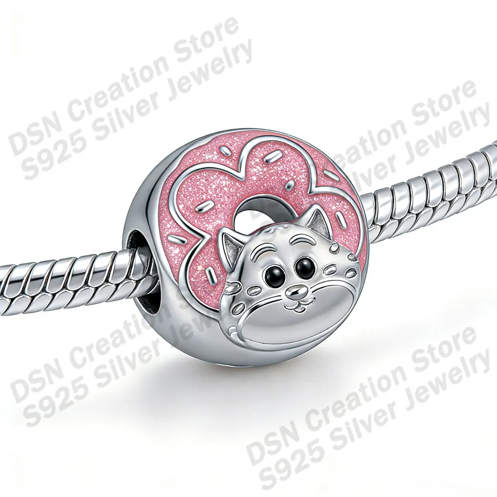 ديزني 925 الفضة سحر Zootopia جودي نيك الحلوى حبة ل ثعبان سلسلة سوار الطفل اللعب لطيف سحر الفتيات غرامة مجوهرات Gif
