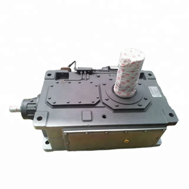 Serial Helical / Bevel Transmission Gear Box Parts With Electric Engine Motors with Reduction Gear for Harvesting Machine