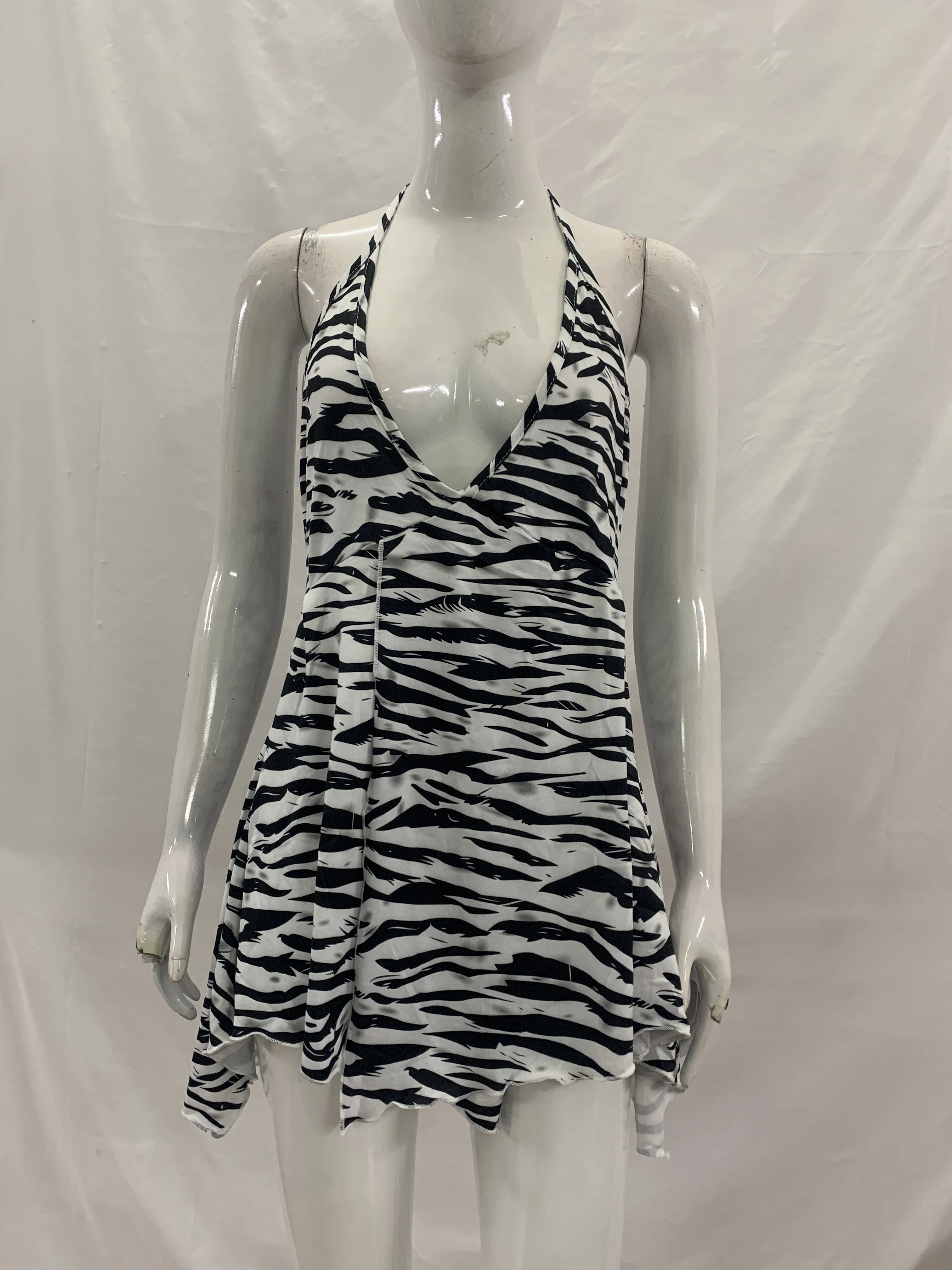 Summer 2026 Sexy Leopard & Zebra Print Tank Top Camisole Lace-Up Vest Lingerie Tight Corsage - Trendy Underwear for Women