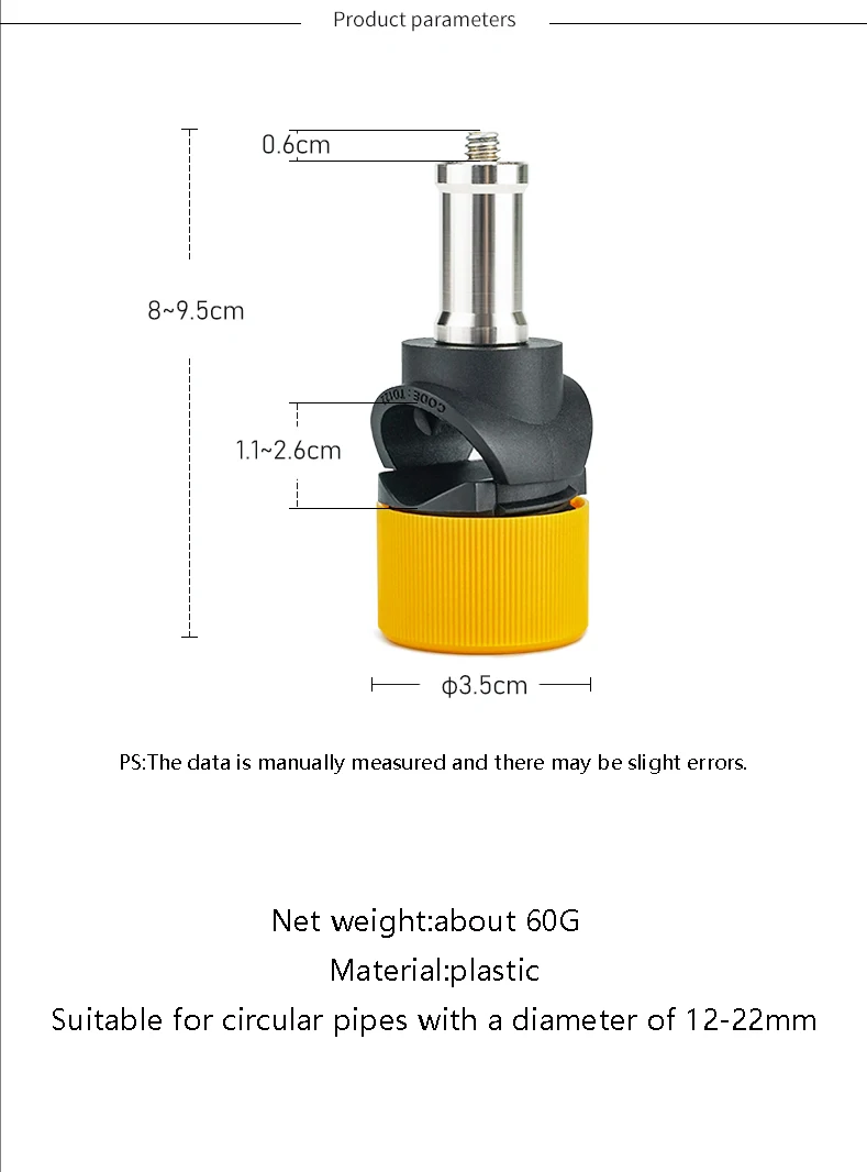 Photography lamp stand tripod tube softbox flash clips Photography studio bracket lighting fixtures Additional Expansion cllip