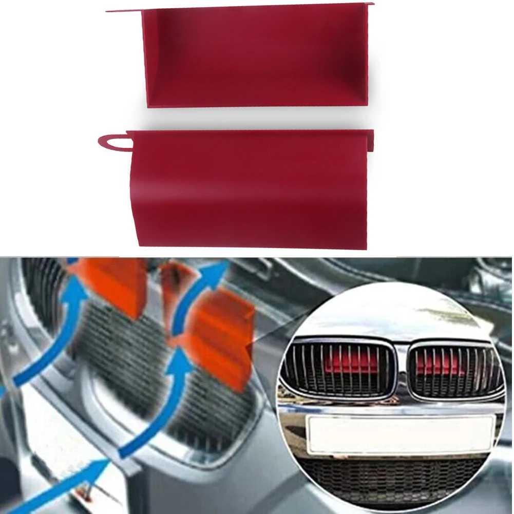 High Quality Car Accessories Air Scoops Intake-Scoop 2pcs/pair Air Cold Air Intake Front Grille To The Filter Plastic