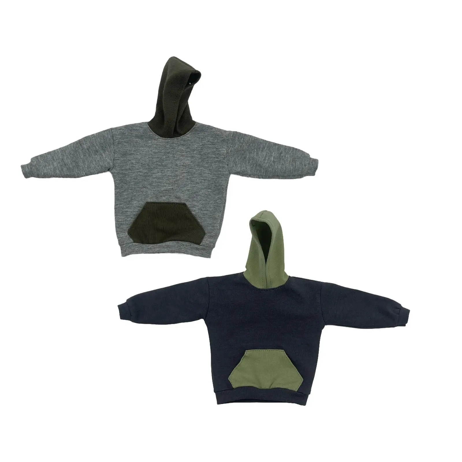 

1:6 Hooded Sweatshirt Action Figure Hoodie Stylish Doll Outfit Hooded Sweatshirt