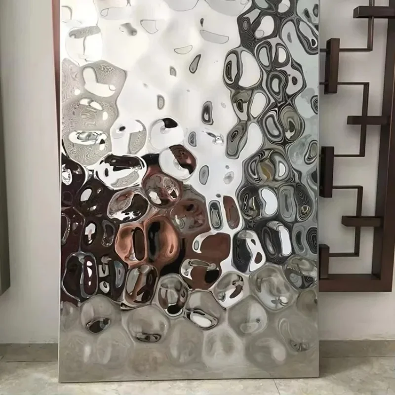 Ripple Color Decorative Stainless Steel Sheet Details Contact